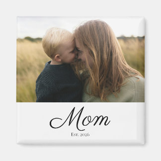 Mama hat Foto-Geschenk etabliert Magnet