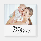 Mama hat Foto-Geschenk etabliert Magnet (Vorne)