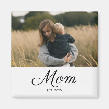 Mama hat Foto-Geschenk etabliert