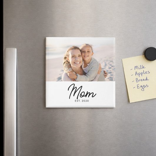 Mama hat Foto-Geschenk etabliert Magnet