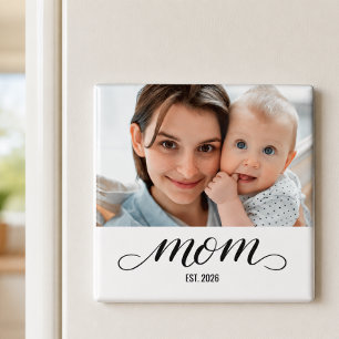 Mama hat Foto-Geschenk etabliert  Magnet