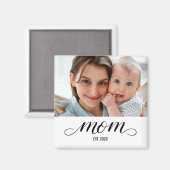 Mama hat Foto-Geschenk etabliert Magnet (Vorderseite/Rückseite)
