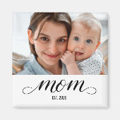 Mama hat Foto-Geschenk etabliert Magnet (Vorne)