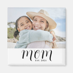 Mama hat Foto-Geschenk etabliert Magnet