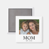 Mama hat Foto-Geschenk etabliert Magnet (Vorderseite/Rückseite)