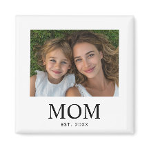 Mama hat Foto-Geschenk etabliert 