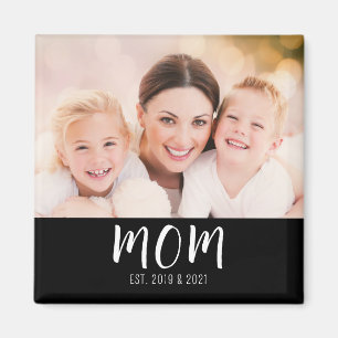 Mama hat Foto-Geschenk gegründet Magnet