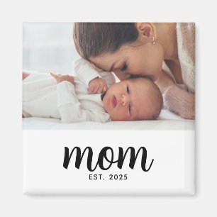 Mama hat Foto-Geschenk gegründet Magnet