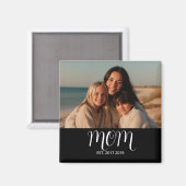 Mama hat Foto-Geschenk gegründet Magnet (Vorderseite/Rückseite)