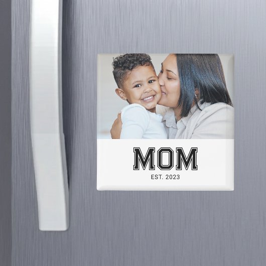 Mama hat Foto-Geschenk gegründet Magnet