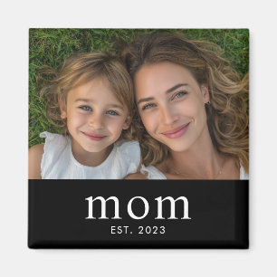 Mama hat Foto-Geschenk gegründet Magnet