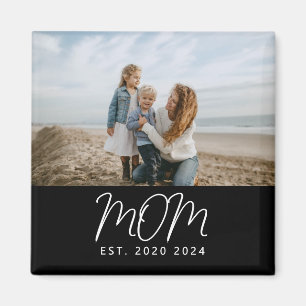 Mama hat Foto-Geschenk gegründet Magnet
