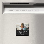 Mama hat Foto Muttertag Magnet gegründet (In Situ (Geschirrspüler))