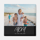 Mama hat Foto zum Muttertag Kühlschrank Magnet (Vorne)