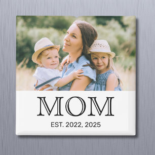 Mama hat Foto zum Muttertag Magnet