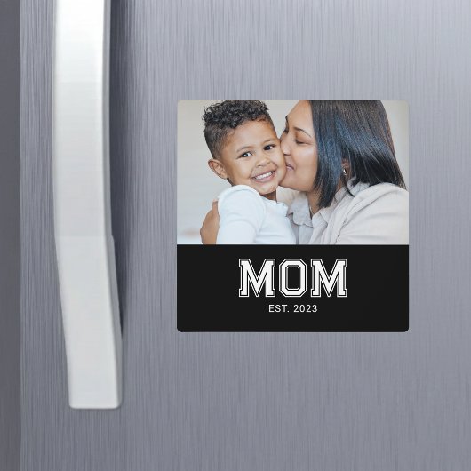 Mama hat Foto zum Muttertag Magnet gegründet