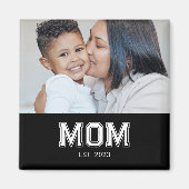 Mama hat Foto zum Muttertag Magnet gegründet (Vorne)