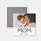 Mama hat Fotogeschenk eingerichtet Magnet (Vorderseite/Rückseite)