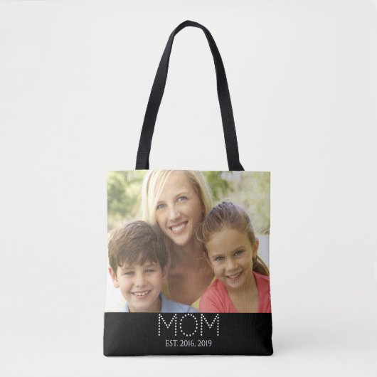 Mama hat gegründet Foto Tasche (Vorderseite)