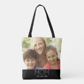 Mama hat gegründet Foto Tasche (Rückseite)