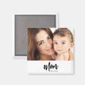 Mama hat Geschenkmagnet eingerichtet Magnet (Vorderseite/Rückseite)