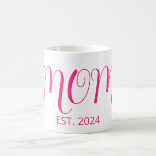 Mama hat großes Skript gegründet Neues Mamma Gesch Kaffeetasse