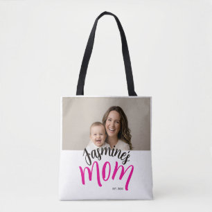 Mama hat Kind Name Custom Jahr Neue Mama eingerich Tasche