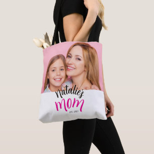 Mama hat Kind Name Custom Jahr Neue Mama gegründet Tasche