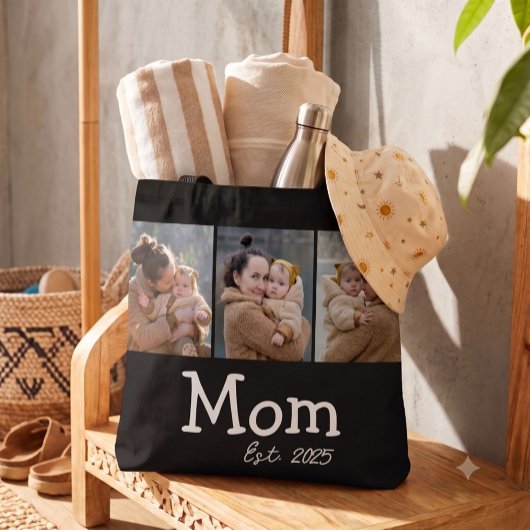 Mama hat lustigen fetten Text 3 Foto Schwarz einge Tasche
