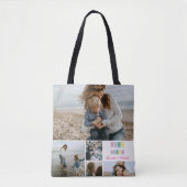 Mama hat magische Patchwork-Fotografie gemacht Tasche (Vorderseite)