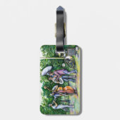 Mama hat mich nie vor Tuba-Spielern gewarnt Gepäckanhänger (Rückseite vertikal)