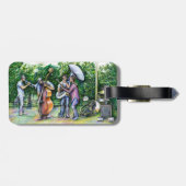 Mama hat mich nie vor Tuba-Spielern gewarnt Gepäckanhänger (Rückseite horizontal)