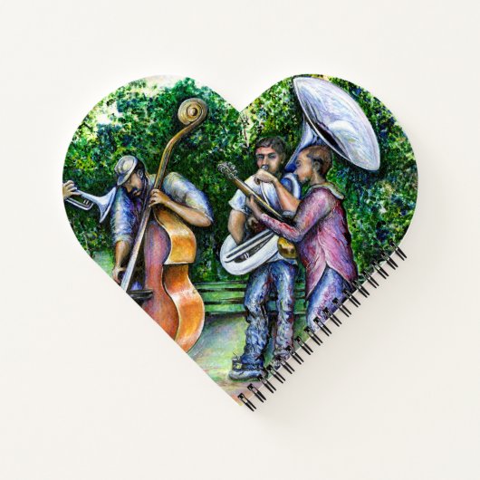 Mama hat mich nie vor Tuba-Spielern gewarnt Notizblock (Rückseite)