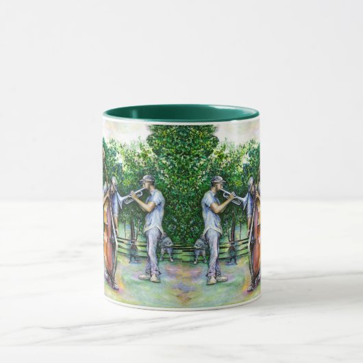 Mama hat mich nie vor Tuba-Spielern gewarnt Tasse (Zentrum)