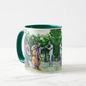 Mama hat mich nie vor Tuba-Spielern gewarnt Tasse (Vorderseite Links)