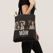 Mama hat minimal schwarzes 3-Foto eingerichtet Tasche (Von Nahem)
