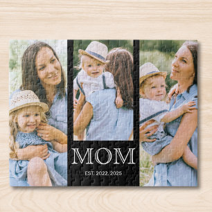 Mama hat Modern 3 Foto eingerichtet Puzzle