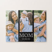 Mama hat Modern 3 Foto eingerichtet  Puzzle (Horizontal)