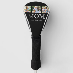 Mama hat Modern 3 Foto Schwarz eingerichtet Golf Headcover