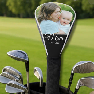 Mama hat moderne Schriftart Foto eingerichtet Golf Headcover