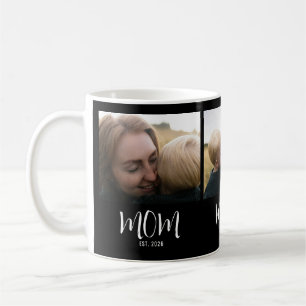 Mama hat modernen Schriftzug Schwarz 3 Fotos Kaffeetasse