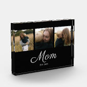 Mama hat modernes fettes Skript Schwarz 3 Foto (Links)
