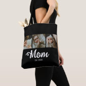 Mama hat modernes fettes Skript Schwarz 3 Foto ein Tasche (Von Nahem)