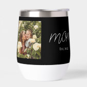 Mama hat modernes fettes Skript Schwarz Foto etabl (Links)