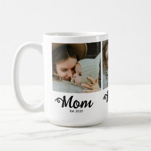 Mama hat modernes fettes Skript Weiß 3 Foto einger Kaffeetasse