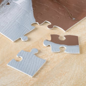 Mama hat modernes Minimalfoto eingerichtet Puzzle (Seite)