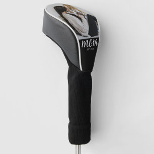 Mama hat modernes Schriftfoto eingerichtet Golf Headcover