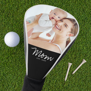 Mama hat modernes Schriftfoto eingerichtet Golf Headcover