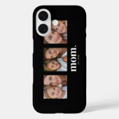 Mama hat Modernes Schwarz 3 Foto eingerichtet Case-Mate iPhone Hülle (Rückseite)