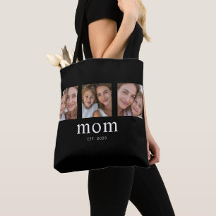 Mama hat modernes Schwarz 3 Foto eingerichtet Tasche